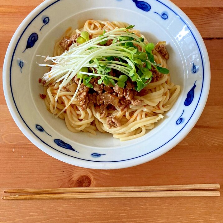 簡単！汁なし坦々麺